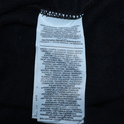 Nike Men's Black Pullover Hoodie Size S Fleece Sportswear