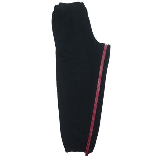 Nike Mens Black XL Fleece Sweatpants Drawstring Regular Fit