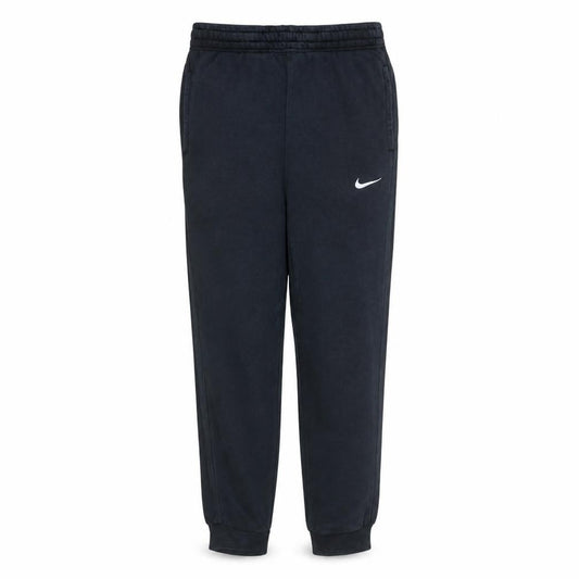 Front view of Nike Men's Black Small Jogger Fleece Activewear Trousers