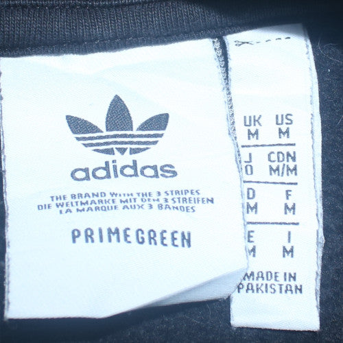 Adidas Men's Black Pullover Hoodie M Sports Fleece Primegreen