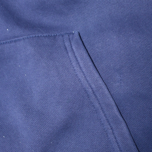 Puma Men's Blue XL Pullover Hoodie with Logo Front Graphic