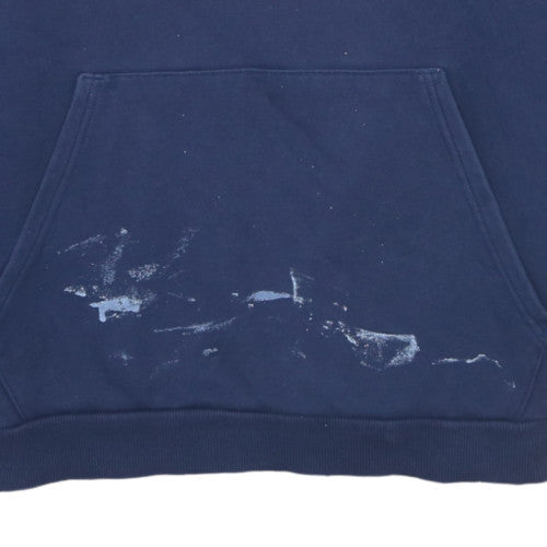 Puma Men's Blue XL Pullover Hoodie with Logo Front Graphic