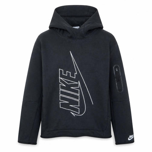 Nike Boys Black XL Pullover Hoodie Fleece Sweatshirt with Logo