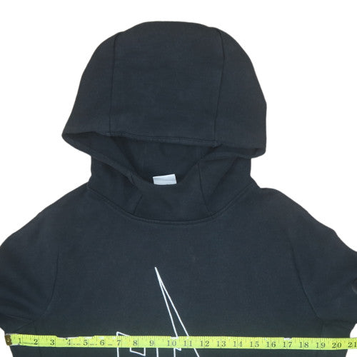 Nike Boys Black XL Pullover Hoodie Fleece Sweatshirt with Logo
