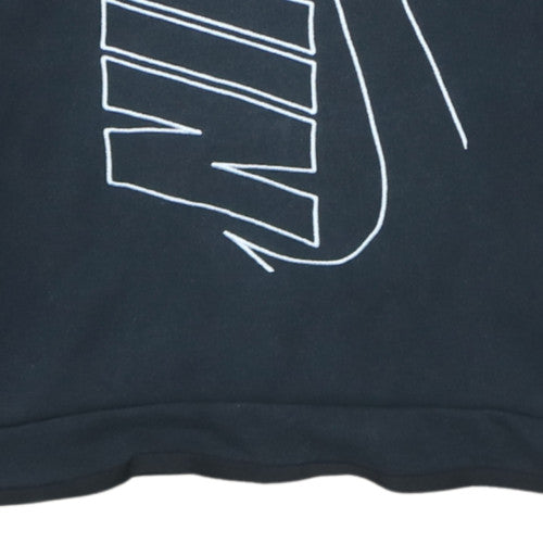 Nike Boys Black XL Pullover Hoodie Fleece Sweatshirt with Logo