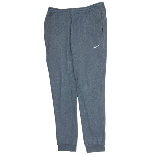 Nike Men's Grey Fleece Jogger Trousers Size M Regular Fit