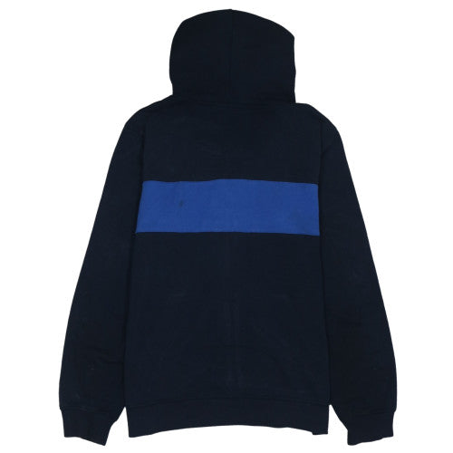 Canterbury Men's Blue Full Zip Hoodie Size L Sports Rugby Fleece