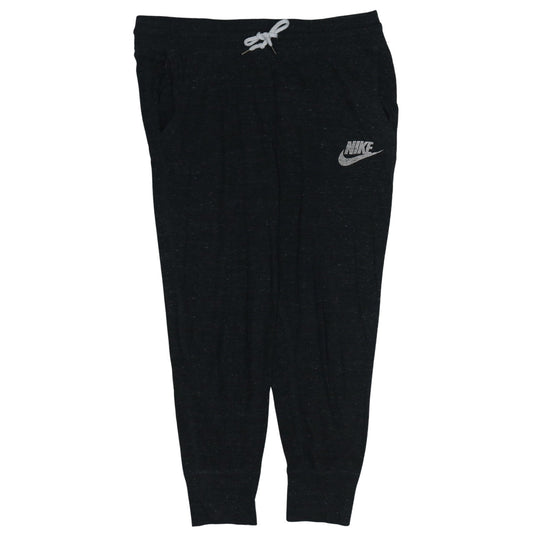 Nike Men's Black Jogger Trousers L Regular Fit Sweatpants