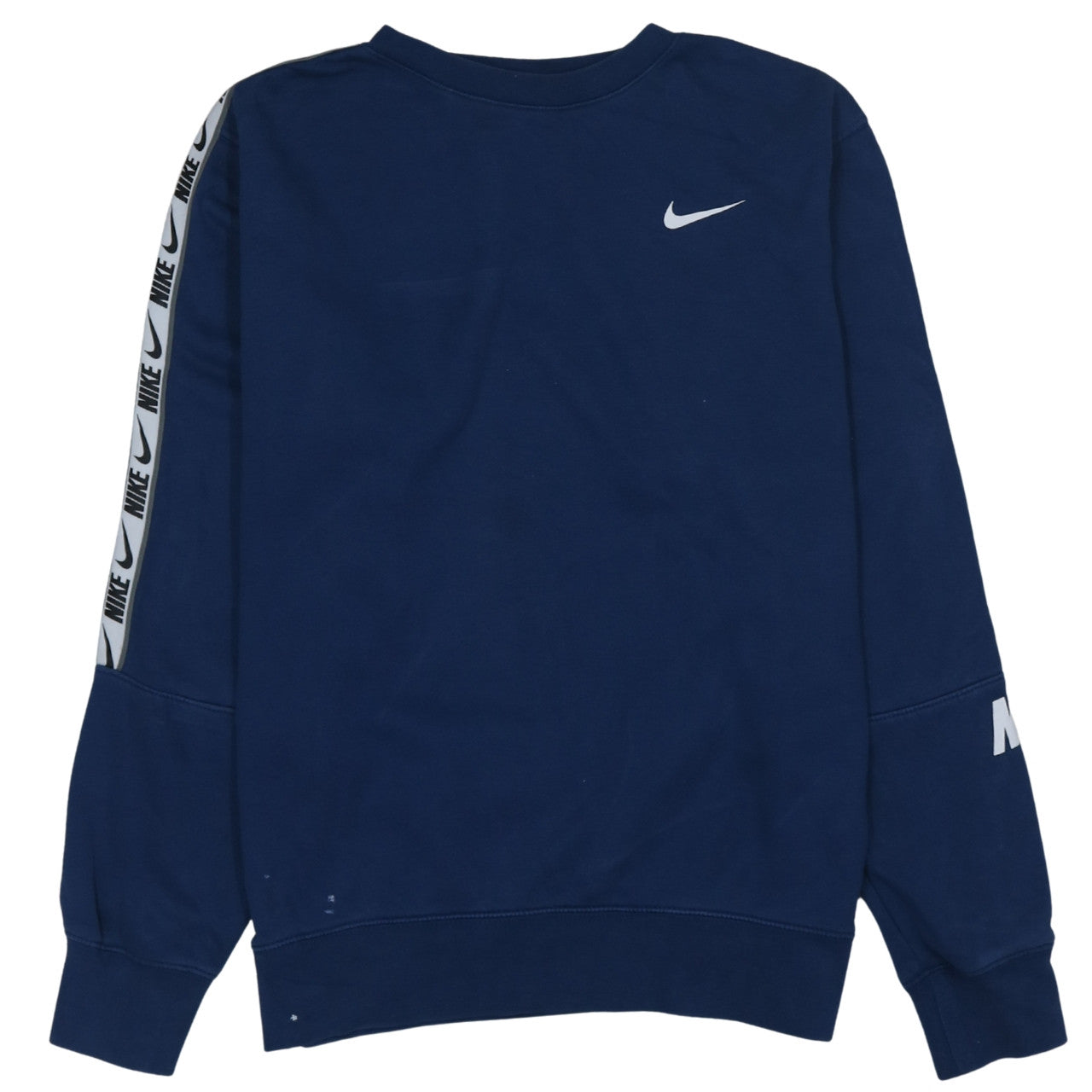 Nike Men's Blue Small Pullover Sweatshirt Standard Fit Logo Sportswear