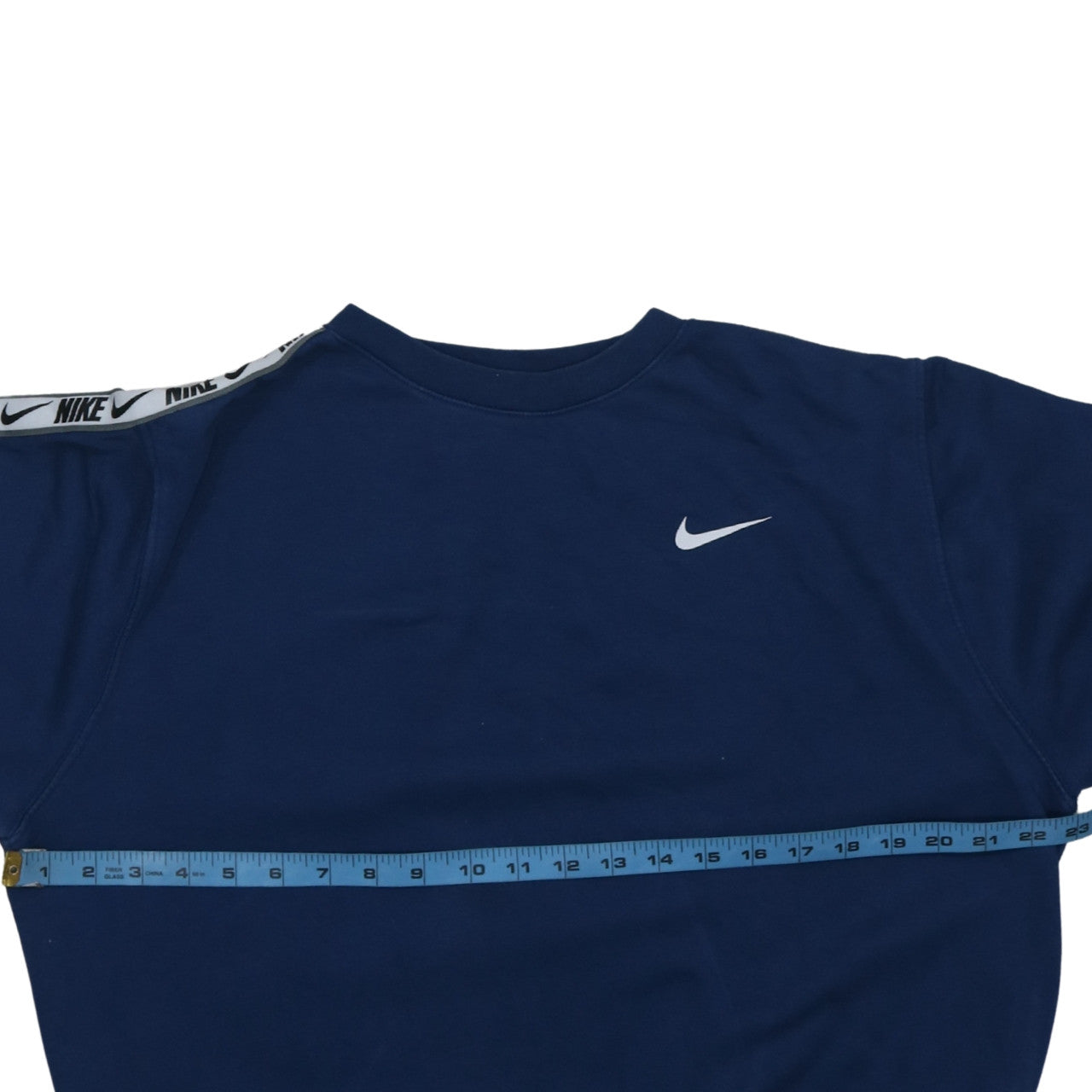 Nike Men's Blue Small Pullover Sweatshirt Standard Fit Logo Sportswear
