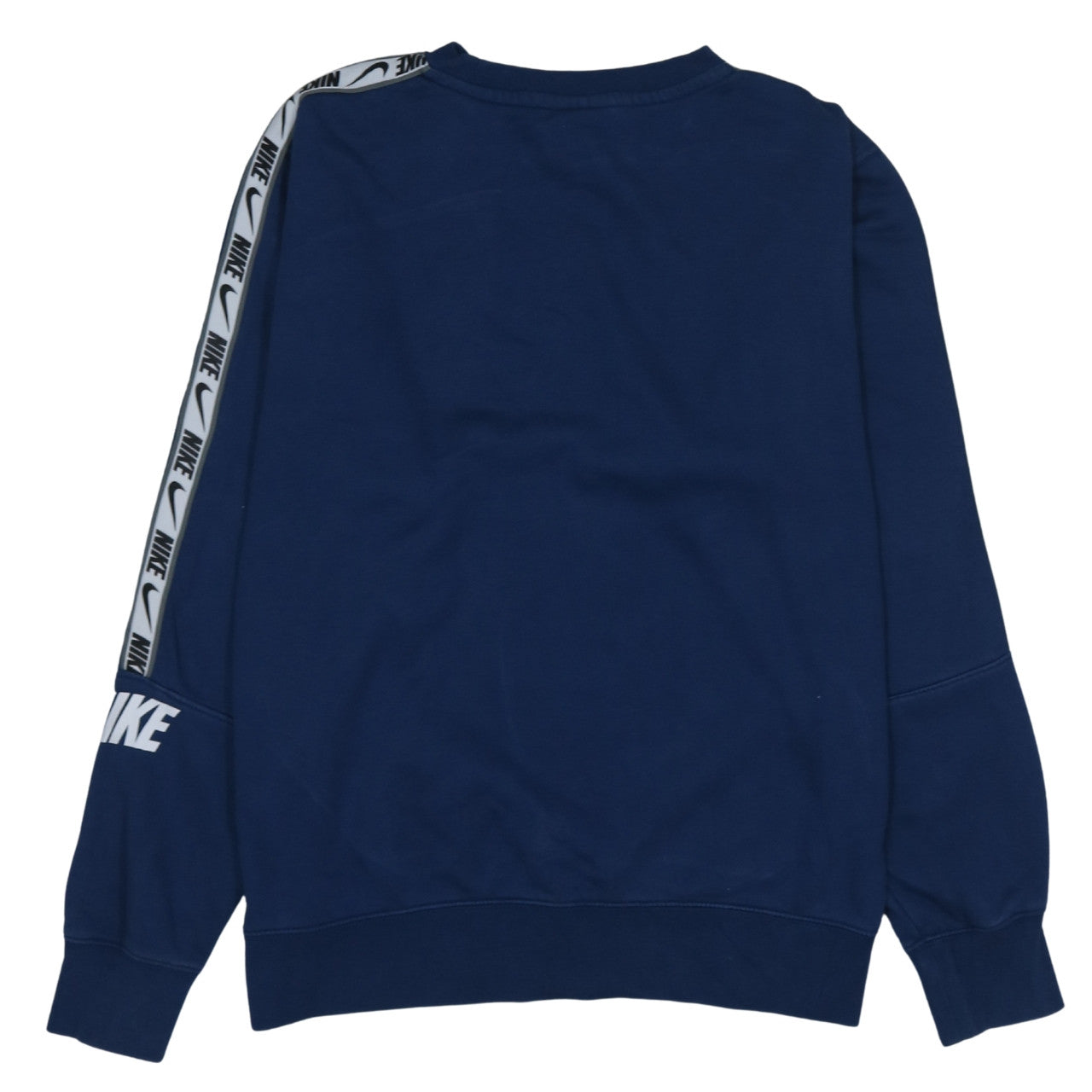 Nike Men's Blue Small Pullover Sweatshirt Standard Fit Logo Sportswear