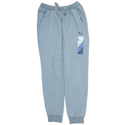 Puma Mens Grey Jogger Sweatpants Size S Regular Fit Activewear