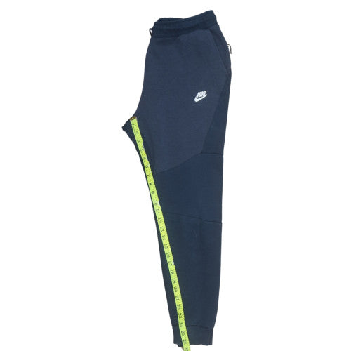 Nike Men's Blue Jogger Sweatpants M Fleece Drawstring Tapered Fit
