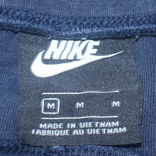 Nike Men's Blue Jogger Sweatpants M Fleece Drawstring Tapered Fit