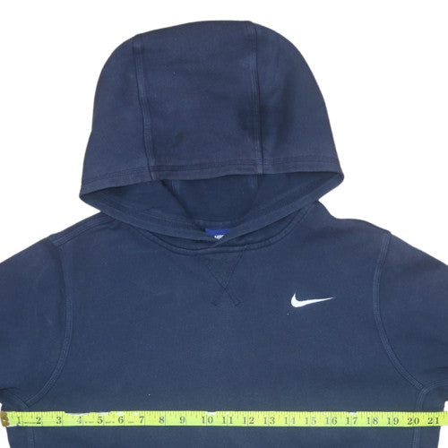 Nike Boys Blue Pullover Hoodie XL 13-15 Years Cotton Fleece Sweatshirt