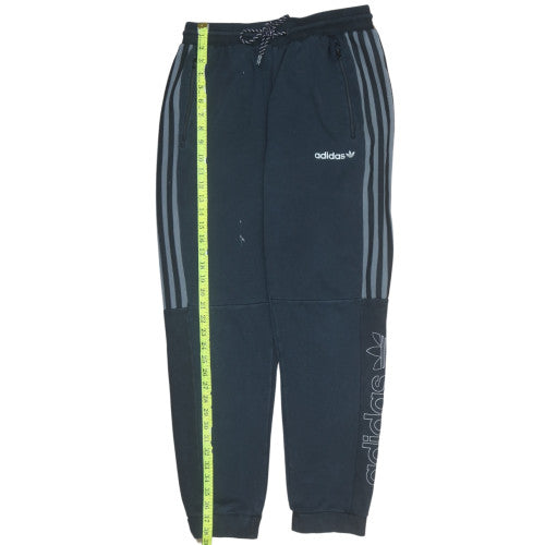 Adidas Men's Black Jogger Sweatpants Size M Regular Fit Tapered Logo