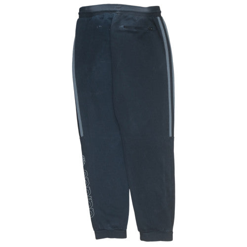 Adidas Men's Black Jogger Sweatpants Size M Regular Fit Tapered Logo