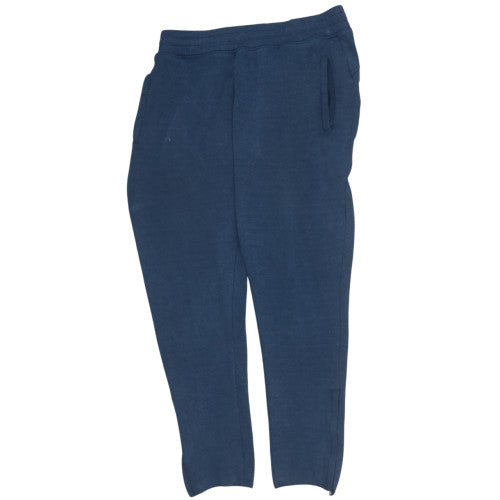 Ellesse Men Blue L Jogger Tapered Cotton Blend Activewear Trousers