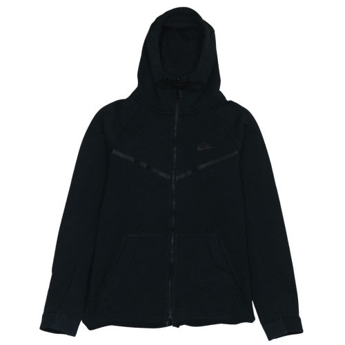 Nike Men's Black Full Zip Hoodie S Fleece Sportswear