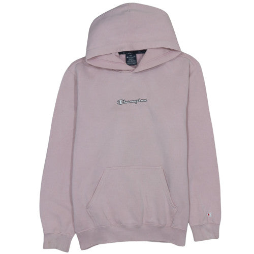 Champion Women's Pink Small Pullover Hoodie Cotton Blend