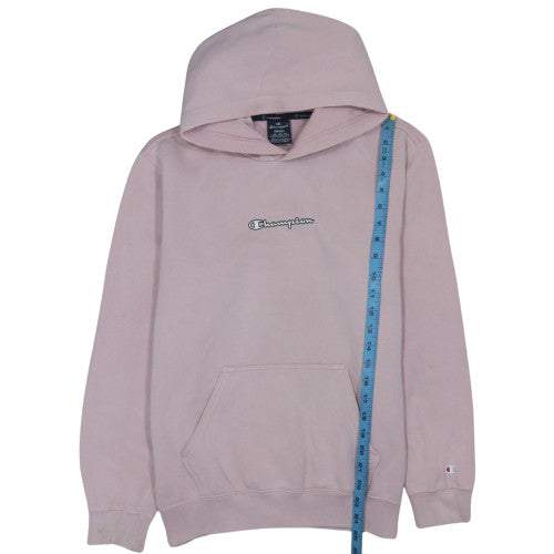 Champion Women's Pink Small Pullover Hoodie Cotton Blend
