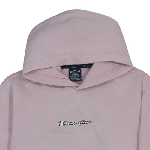 Champion Women's Pink Small Pullover Hoodie Cotton Blend
