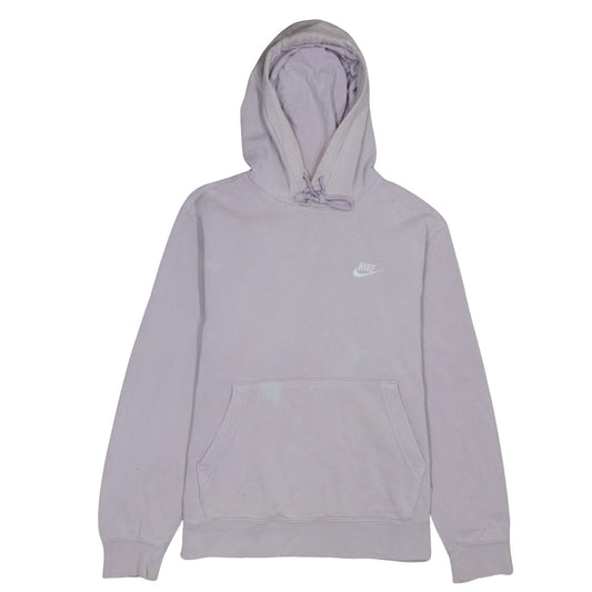 Nike Womens Lavender Pullover Hoodie Small Cotton Blend Casual