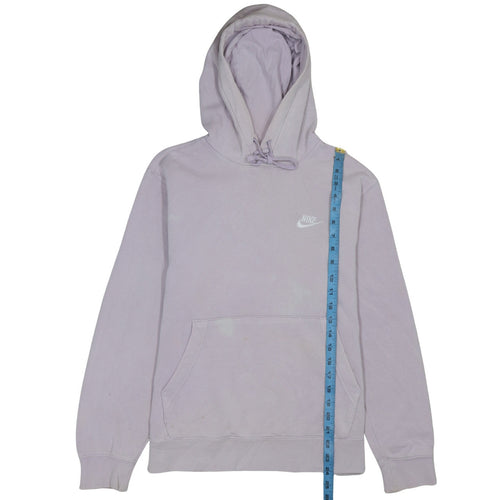 Nike Womens Lavender Pullover Hoodie Small Cotton Blend Casual