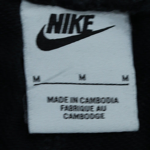 Nike Men's Black Medium Fleece Jogger Sweatpants
