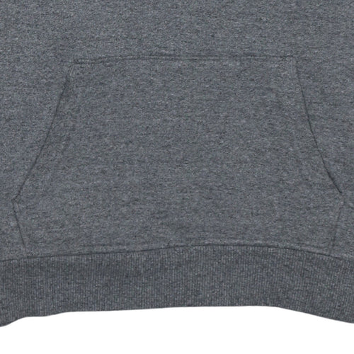 The North Face Boys Grey Pullover Hoodie XL Fleece Logo Sweatshirt