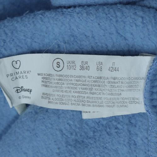 Primark Disney Women Blue Small Pullover Hoodie Mickey Mouse Graphic