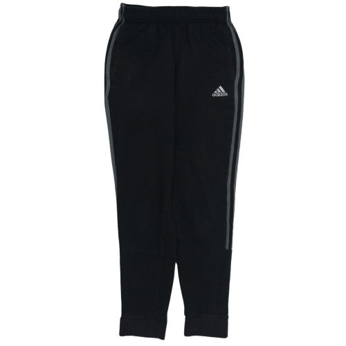Adidas Mens Black Jogger Track Pants Elastic Waist Size M
