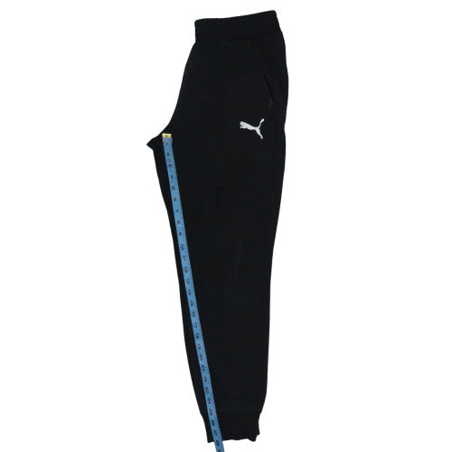Puma Mens Black M Jogger Sweatpants Elastic Waist Pockets