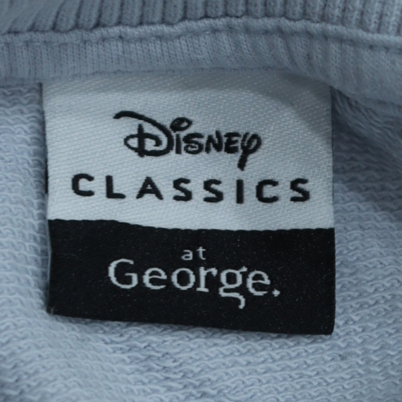 Disney Classics at George Women Blue Stitch Print Sweatshirt XL