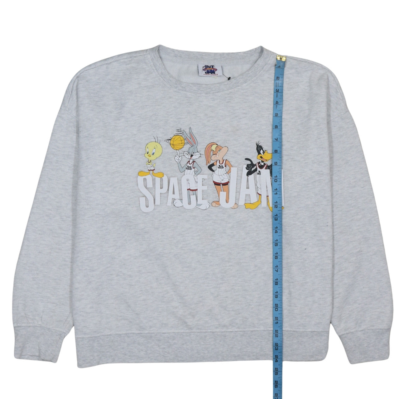 Primark Cares Women Grey Space Jam Sweatshirt XL Looney Tunes Casual