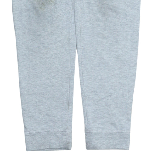 The North Face Boys Grey Jogger Sweatpants L Cotton Blend Activewear