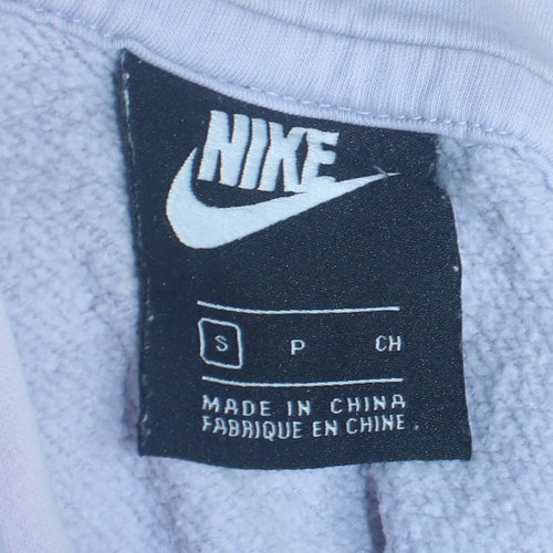 Nike Women Lavender Pullover Hoodie Small Hooded Sweatshirt