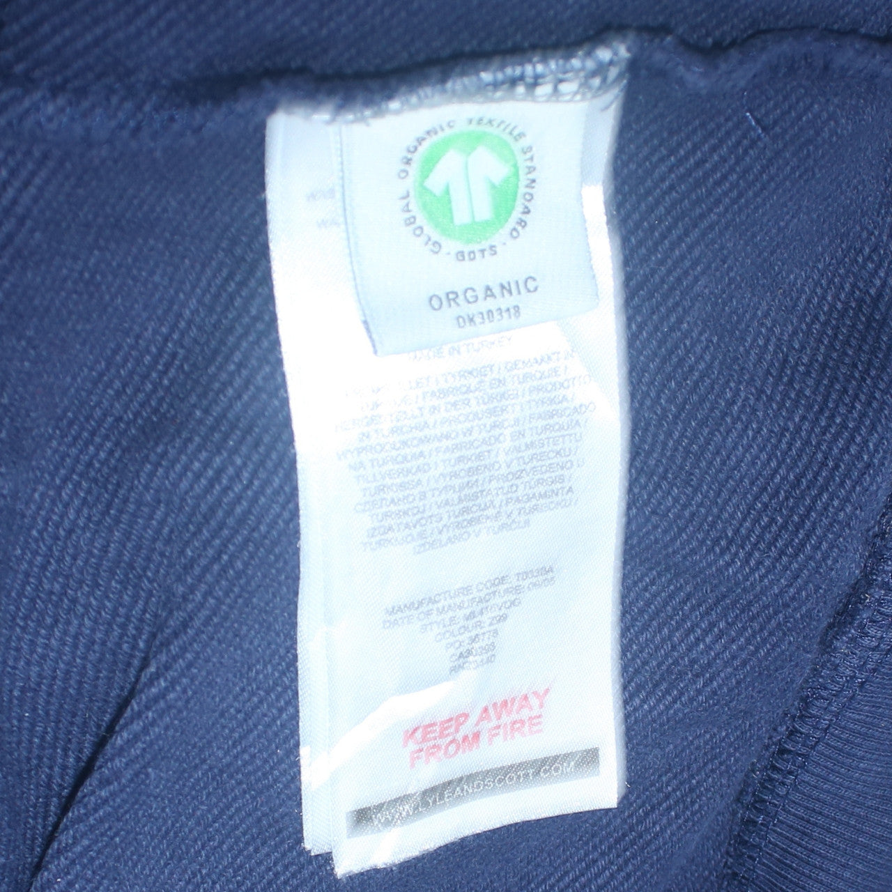 Lyle & Scott Men's Blue Small Pullover Hoodie Embroidered Logo Cotton