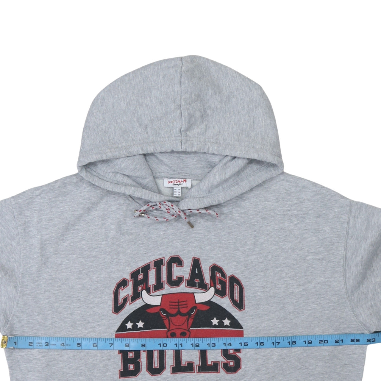 Don't Call Me Jennyfer Unisex Grey Chicago Bulls Pullover Hoodie Size M