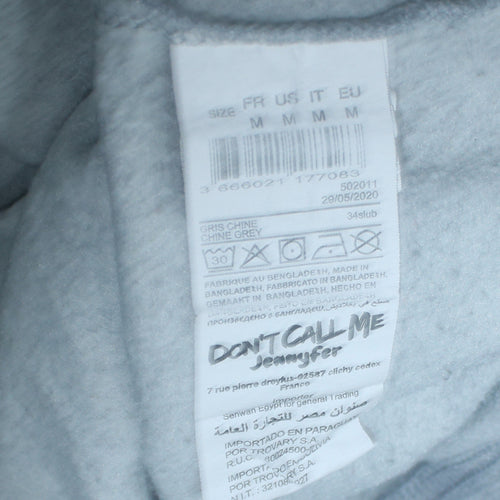 Don't Call Me Jennyfer Unisex Grey Chicago Bulls Pullover Hoodie Size M