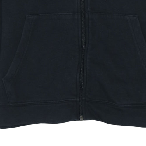 Nike Boys Black Full Zip Fleece Hoodie L 147-158cm
