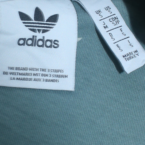 Adidas Men's Green Crew Neck Short Sleeve T-Shirt Size S