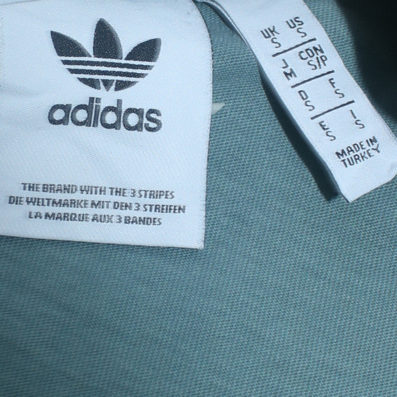 Adidas Men's Green Crew Neck Short Sleeve T-Shirt Size S