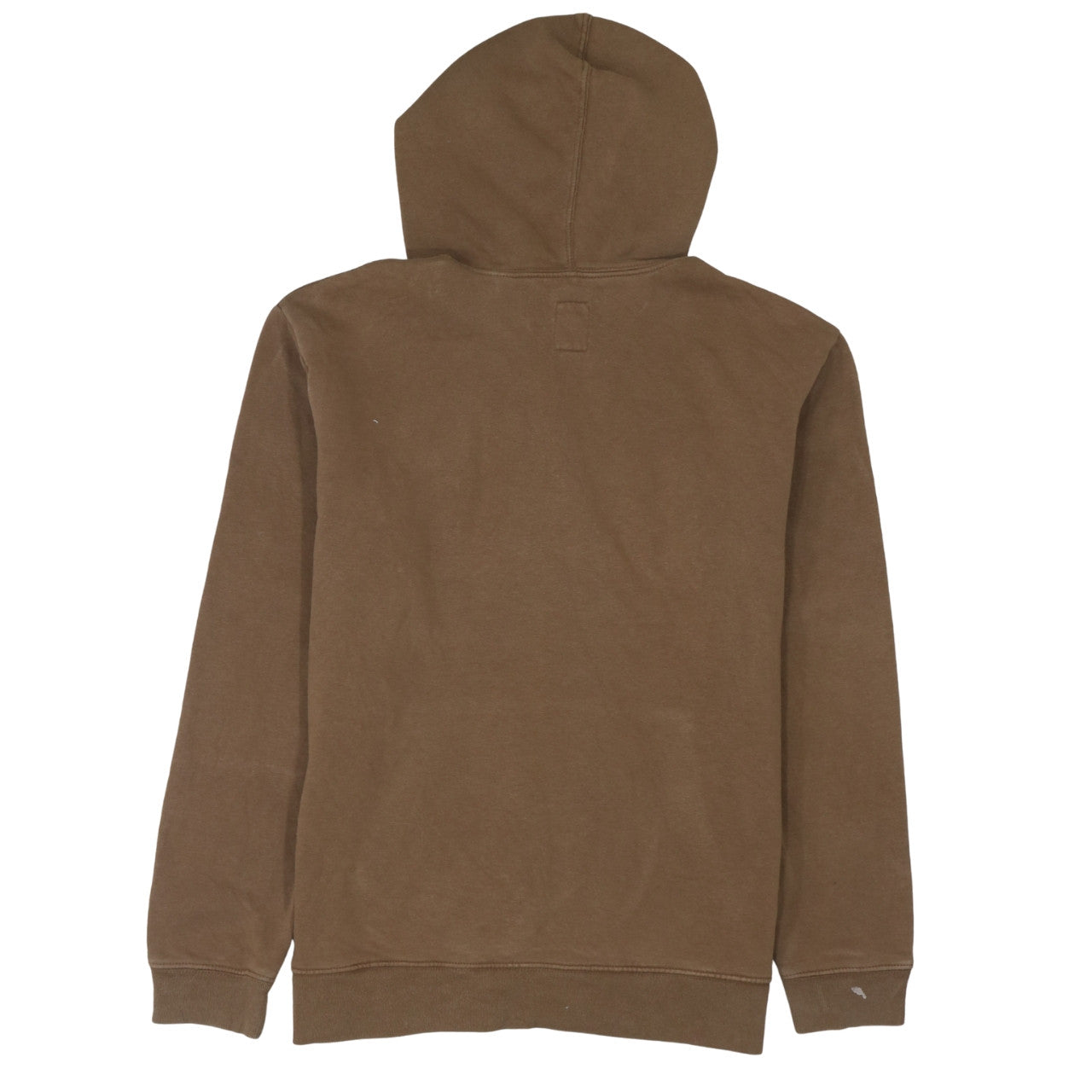 GAP Men's Brown Hooded Pullover Sweatshirt Small Logo Fleece