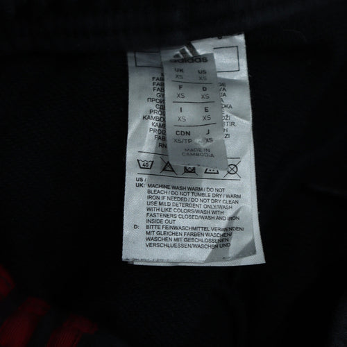 Adidas Men Black XS Jogger Sweatpants Manchester United Track Pants