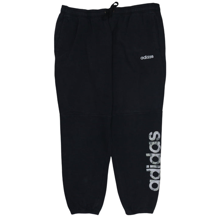 Adidas Men Black XL Jogger Fleece Sweatpants