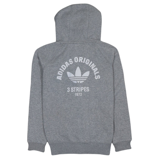 Adidas Originals Womens Grey Full Zip Hoodie Size 12