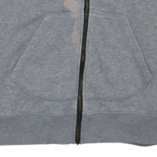Adidas Originals Womens Grey Full Zip Hoodie Size 12