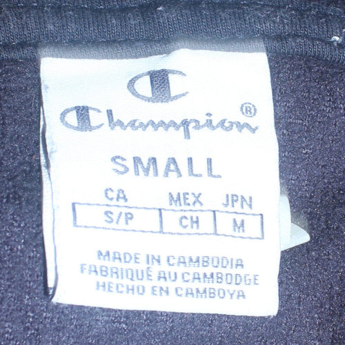 Champion Womens Small Green & Black Pullover Hoodie Sweatshirt