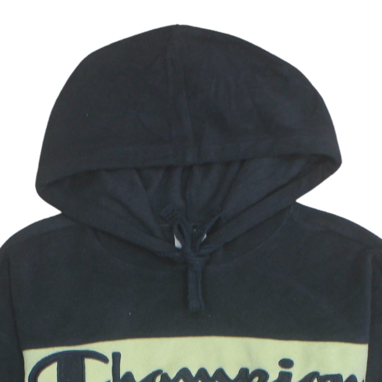 Champion Womens Small Green & Black Pullover Hoodie Sweatshirt
